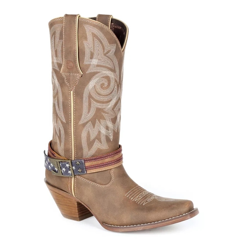 Crush™ by Durango® Women's Western Boot with Accessory (Brown Khaki, 7.5)